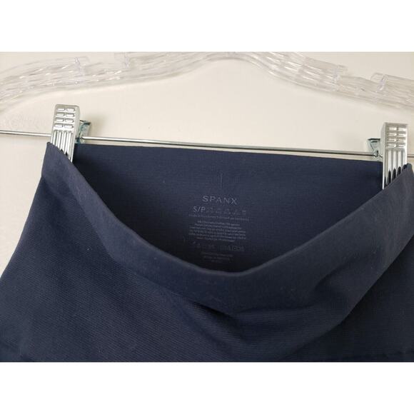 (M5) Spanx Seamless Womens Leggings Size Small Navy - Picture 4 of 5